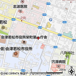白清堂周辺の地図