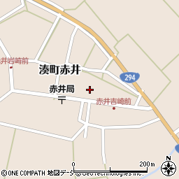福島県会津若松市湊町大字赤井（赤井甲）周辺の地図