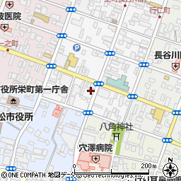 福島県会津若松市上町1-24周辺の地図