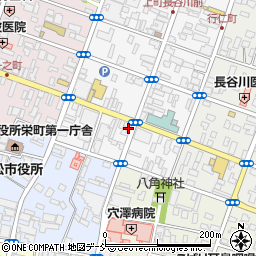 福島県会津若松市上町1-20周辺の地図