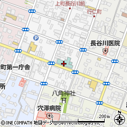 株式会社福島放送　会津支社周辺の地図