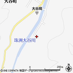 石川県珠洲市大谷町17-49周辺の地図