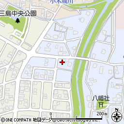 新潟県長岡市三島中条1443周辺の地図