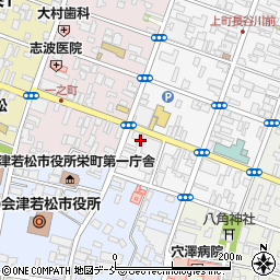 福島県会津若松市上町1-11周辺の地図