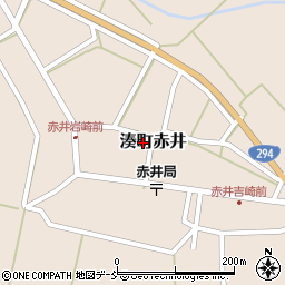 福島県会津若松市湊町大字赤井赤井周辺の地図