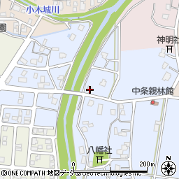 新潟県長岡市三島中条998周辺の地図