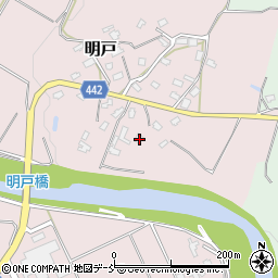 新潟県長岡市明戸52周辺の地図