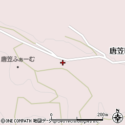 石川県珠洲市唐笠町リ周辺の地図
