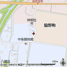 新潟県長岡市三島中条223周辺の地図