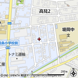 新潟県長岡市高見町99周辺の地図