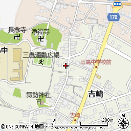 新潟県長岡市吉崎76周辺の地図