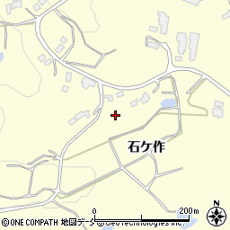 福島県本宮市糠沢石ケ作周辺の地図