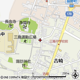 新潟県長岡市吉崎74周辺の地図