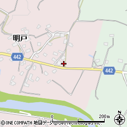 新潟県長岡市明戸172周辺の地図