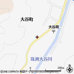 石川県珠洲市大谷町5-8周辺の地図