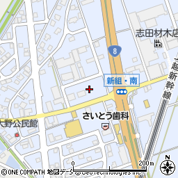 ツルハドラッグ長岡新組店周辺の地図