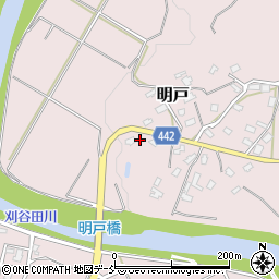 新潟県長岡市明戸418周辺の地図