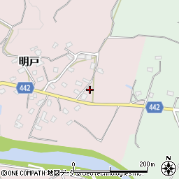 新潟県長岡市明戸171周辺の地図