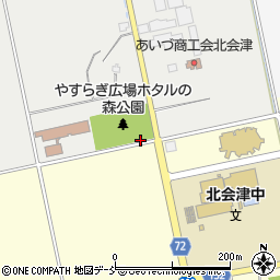 会津坂下本郷線周辺の地図