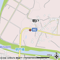 新潟県長岡市明戸419周辺の地図
