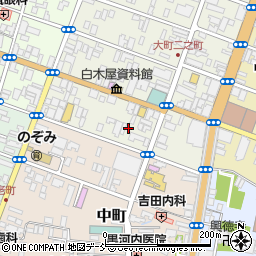 田中稲荷神社周辺の地図