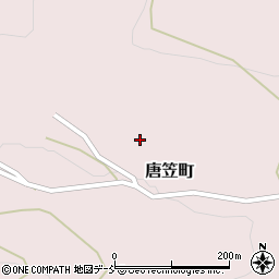 石川県珠洲市唐笠町周辺の地図