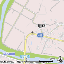 新潟県長岡市明戸415周辺の地図