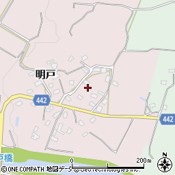 新潟県長岡市明戸149周辺の地図