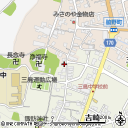新潟県長岡市吉崎58周辺の地図