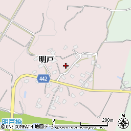 新潟県長岡市明戸143周辺の地図