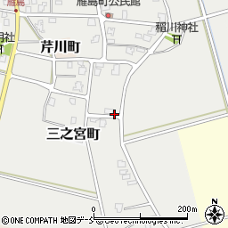 新潟県長岡市雁島町周辺の地図