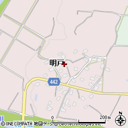 新潟県長岡市明戸382周辺の地図