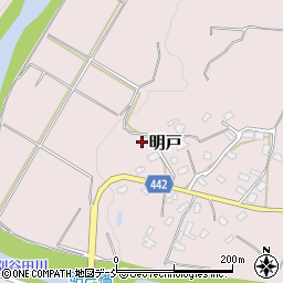 新潟県長岡市明戸400周辺の地図