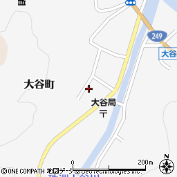 石川県珠洲市大谷町5周辺の地図