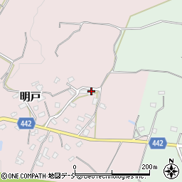 新潟県長岡市明戸164周辺の地図