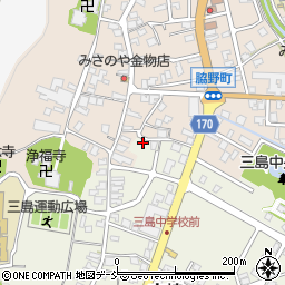 新潟県長岡市吉崎160-2周辺の地図