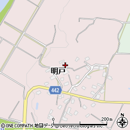 新潟県長岡市明戸363周辺の地図