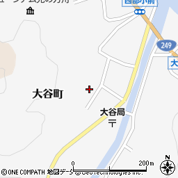 石川県珠洲市大谷町5-25周辺の地図