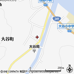 石川県珠洲市大谷町5-28周辺の地図