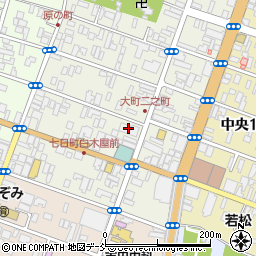 ベルアス大町周辺の地図