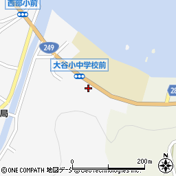 石川県珠洲市大谷町1-97周辺の地図