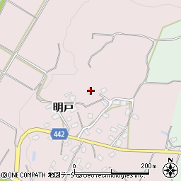 新潟県長岡市明戸359周辺の地図
