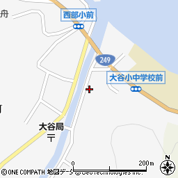 石川県珠洲市大谷町1-34周辺の地図