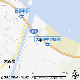 石川県珠洲市大谷町1-82周辺の地図