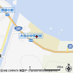 石川県珠洲市大谷町1-96周辺の地図