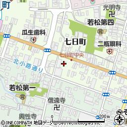 バンダイスポーツ七日町店周辺の地図