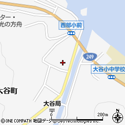 石川県珠洲市大谷町1-11周辺の地図