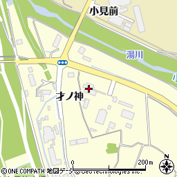 会津ガス株式会社　ドライアイス周辺の地図