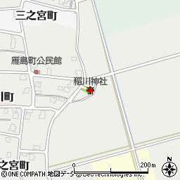 稲川神社周辺の地図