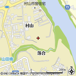 福島県本宮市仁井田村山周辺の地図